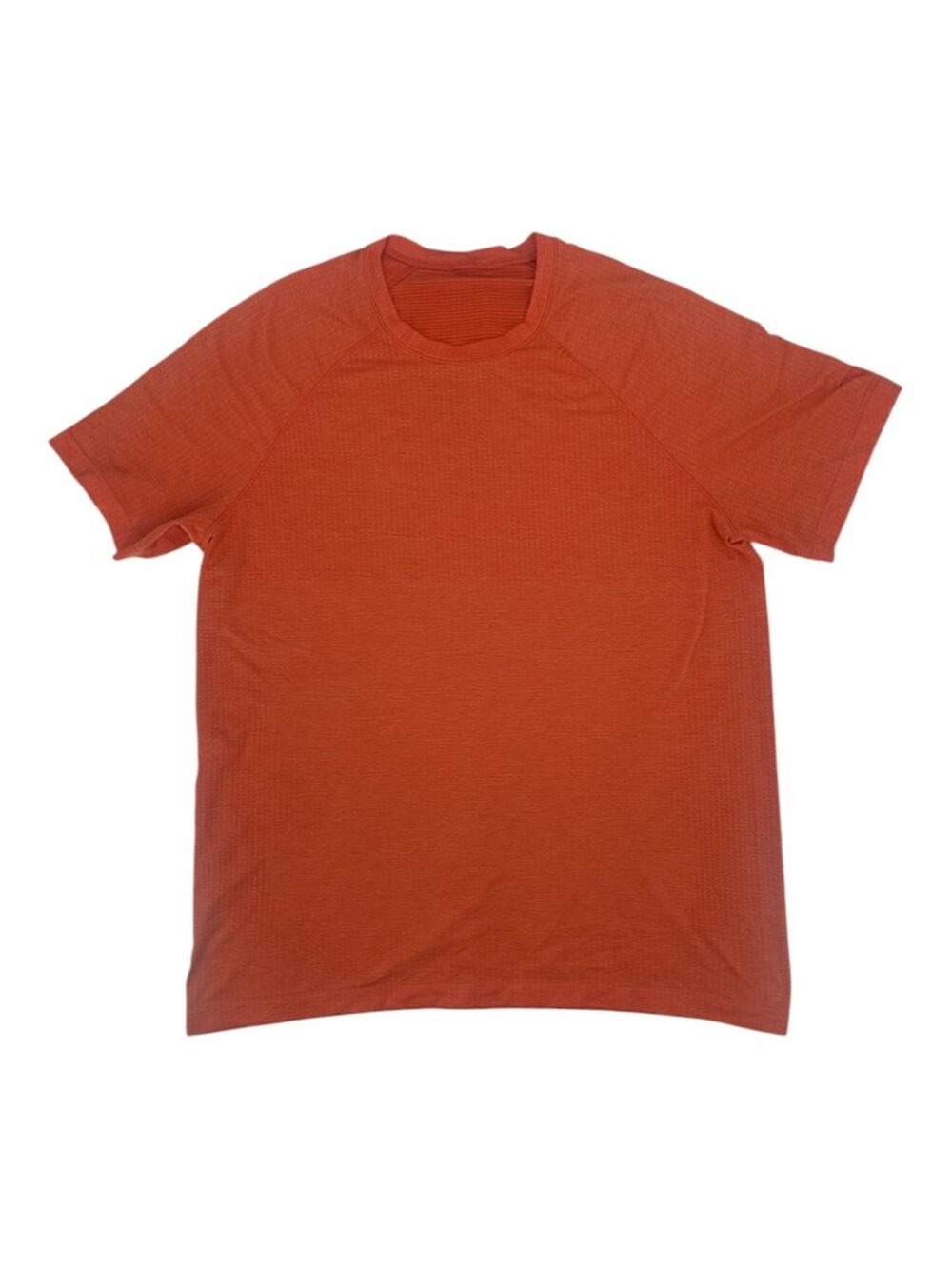 Lululemon Shirt Men's XL Orange Metal Vent Tech Seamless Athletic Gym Workout - Picture 4 of 8